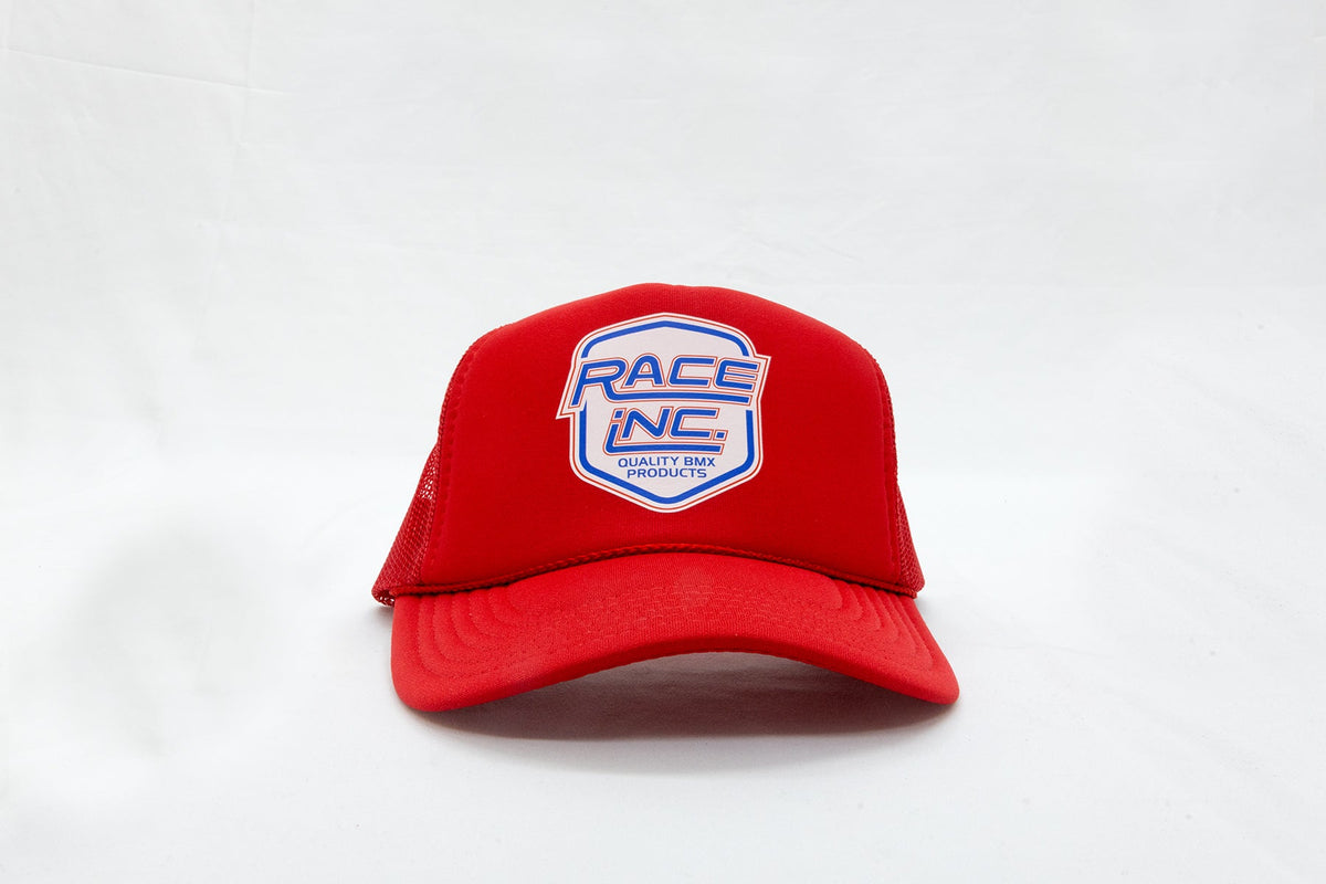 Race Inc. Trucker Hat Red